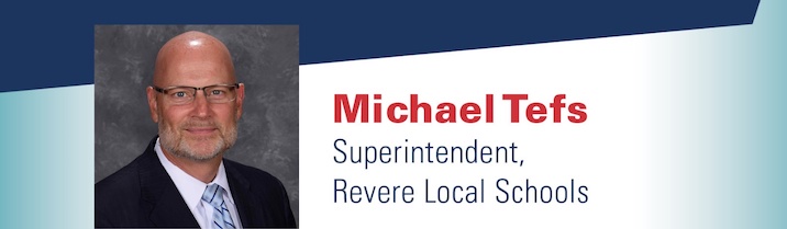 Michael Tefs, Superintendent, Revere Local Schools