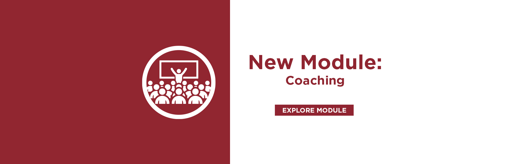 New Module: Coaching