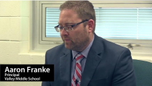 Aaron Franke, Principal, Valley Middle School